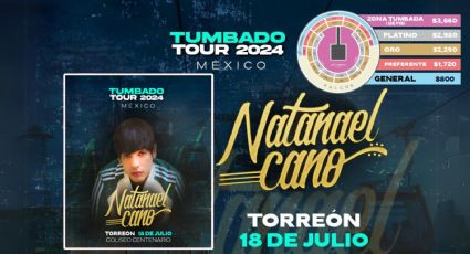 Natanael Cano en la Comarca Lagunera con “Tumbado Tour”: Cuándo, dónde y precio de los boletos