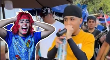Tunden a “Lapizito” tras cantar en las calles de CDMX: “Mejor nadota”  VIDEO