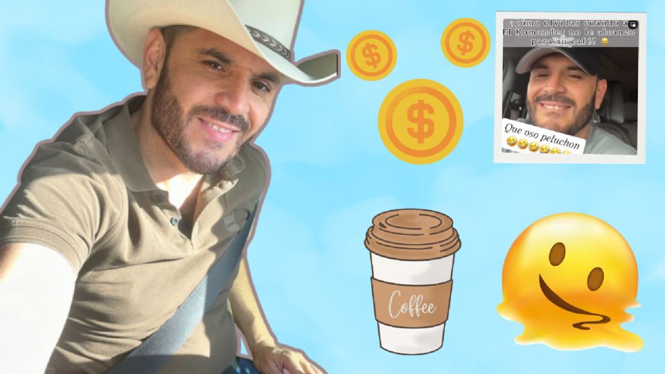 El Komander pasa vergonzoso momento tras quedarse sin dinero ¡Ni para el café tuvo!