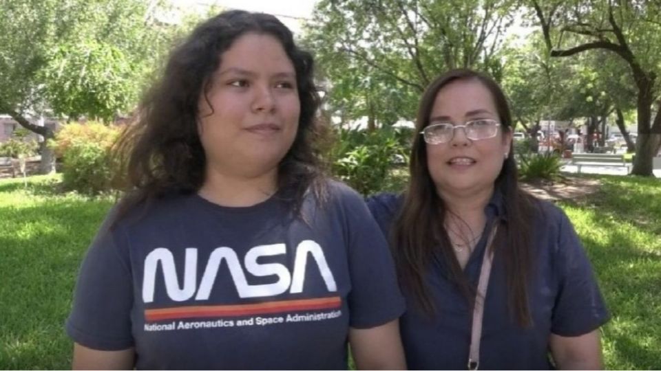 Ella es la estudiante de Tamaulipas seleccionada por la NASA que pide apoyo para recibir entrenamiento especializado. Fuente: Foto: milenio.