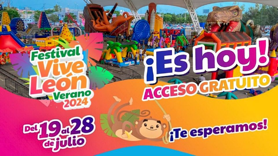 Disfruta de las actividades Gratis que tiene para ti la Feria Vive Leon Verano 2024