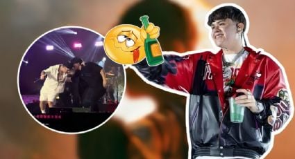 ¿Junior H estaba borracho? Fans aseguran que el cantante tiene problemas de adicciones | VIDEO