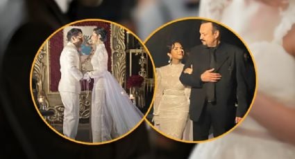 Sí hubo Boda de Ángela Aguilar y Christian Nodal: Filtran FOTOS de la pareja en el altar