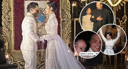 Christian Nodal y Ángela Aguilar: Así fue la lujosa boda FOTOS y VIDEO