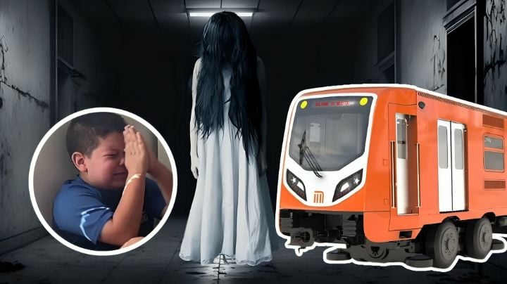 ¿Fantasma en el Metro de CdMx? Usuario capta aterradores gritos | VIDEO