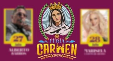 Feria Ciudad del Carmen 2024: Qué artistas se presentan este Fin de Semana en la Concha Acústica