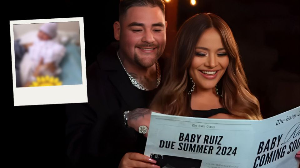 Comparten las primeras fotos de la bebé de Maayeli Alonso y Andy Ruiz Jr