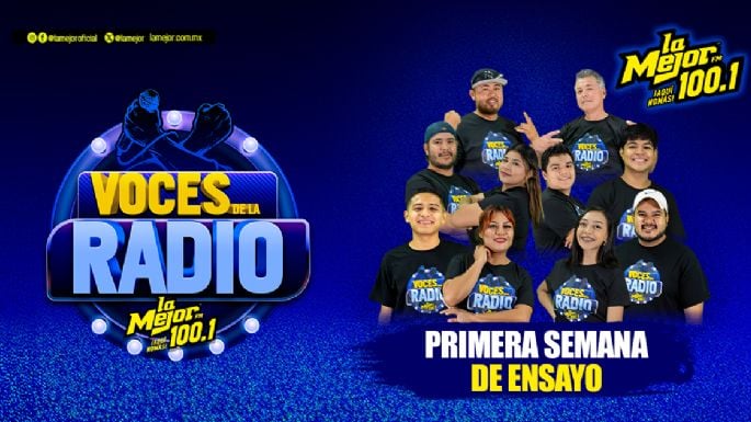 Primera semana de ensayos de "Voces de la Radio" 2024