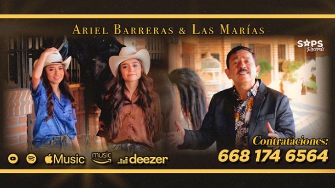 Ariel Barreras y Las Marías nos brindan el tema “Una copa más”