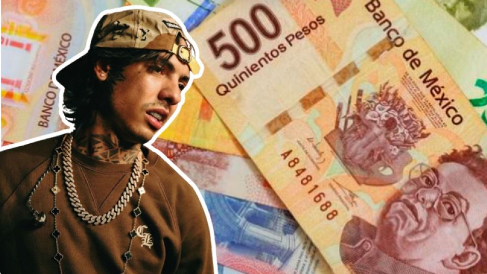 Natanael Cano presume sus fajos de billetes en redes sociales