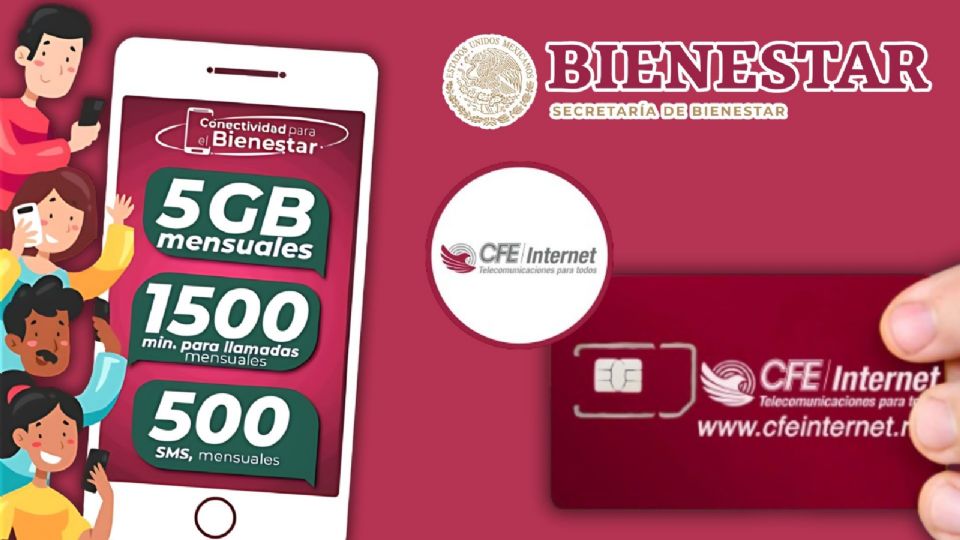 Nueva fecha de entrega de chips gratuitos de Internet de CFE