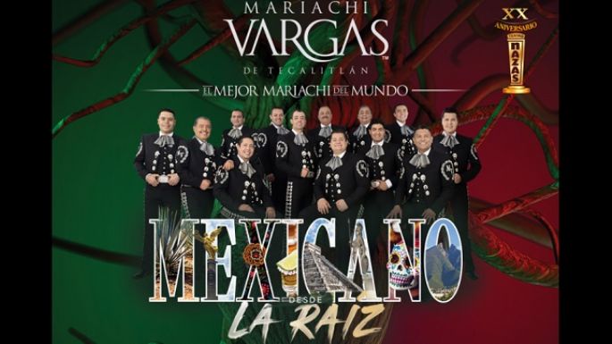 El Mariachi Vargas de Tecalitlán se presentará hoy en Torreón