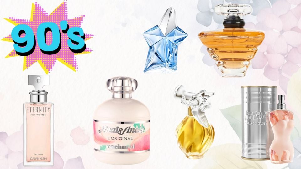 Estos perfumes característicos de los años 90 se han vuelto tendencia en pleno 2024