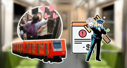 ¿Echar pasión en el Metro es una falta administrativa? Estas son las multas y actos prohibidos según la Ley de Movilidad