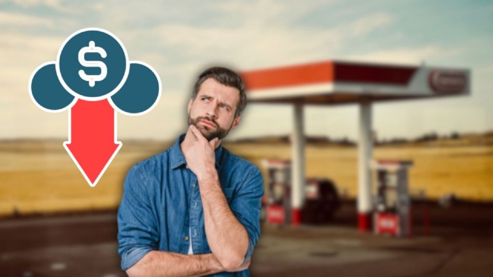 Precio bajo de la gasolina ¿en dónde?