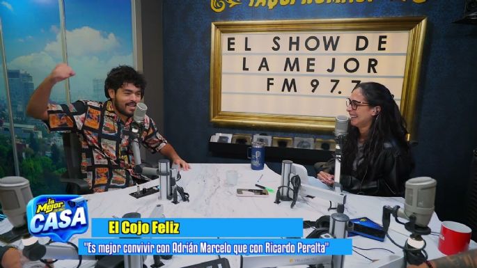EL COJO FELIZ: "Es mejor CONVIVIR con ADRIÁN MARCELO que con RICARDO PERALTO"