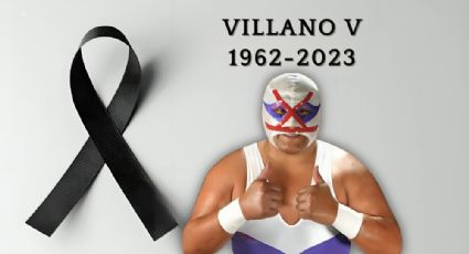 Fallece ‘Villano V’, emblemático luchador mexicano