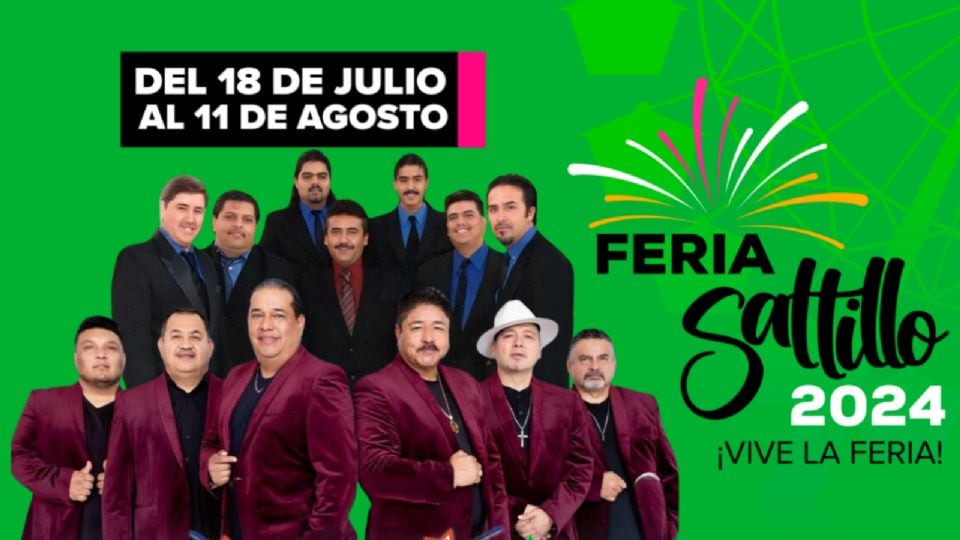 Estos artistas se presentarán en la clausura de la Feria de Saltillo 2024