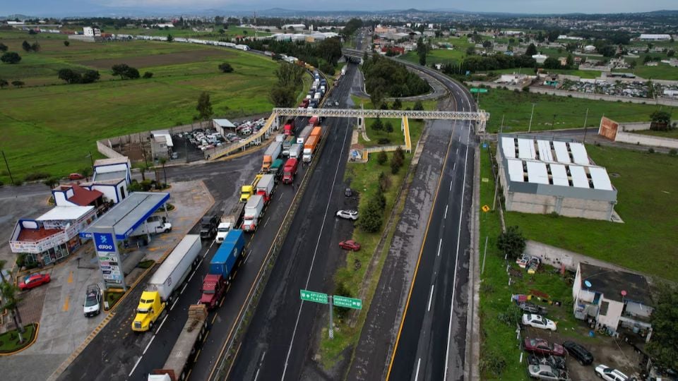 Bloqueo autopista México-Puebla: Así puedes evitarlo; esta es la ruta más corta para llegar desde CDMX. Fuente: Foto: Alaín Hernández/Cuartoscuro