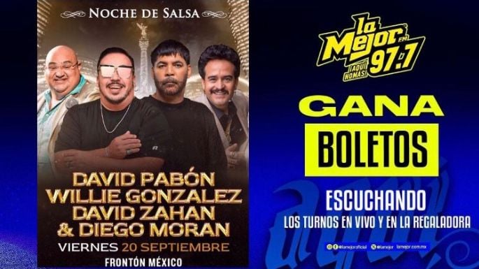 Gana boletos para noche de salsa