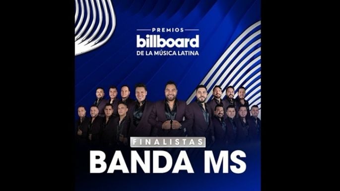 Banda MS es finalista en los Premios Billboard de la Música Latina