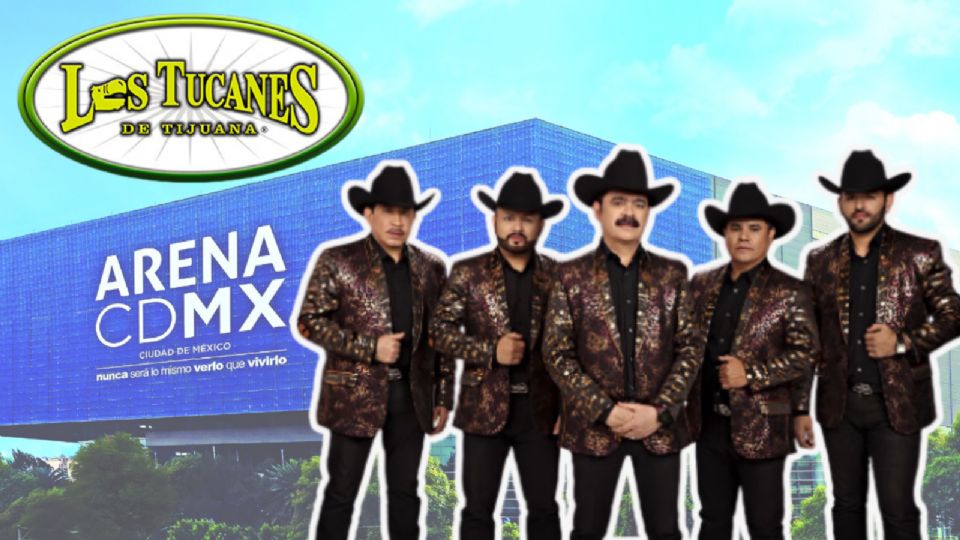 Todos los detalles sobre la próxima presentación de Los Tucanes de Tijuana en la Arena CDMX