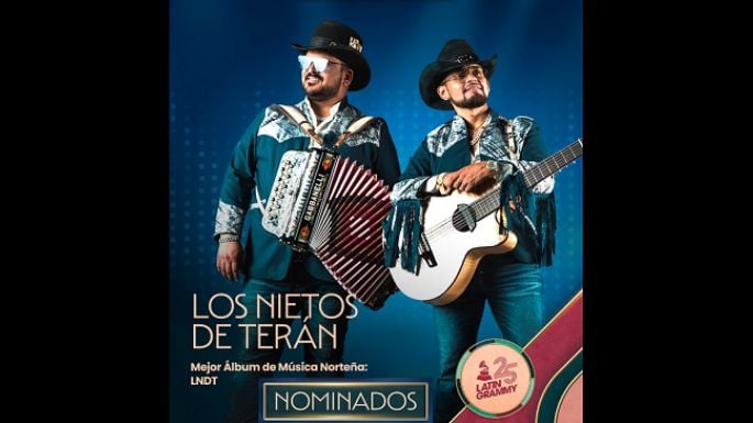 Los Nietos de Terán contenderán en los Latin Grammy 2024