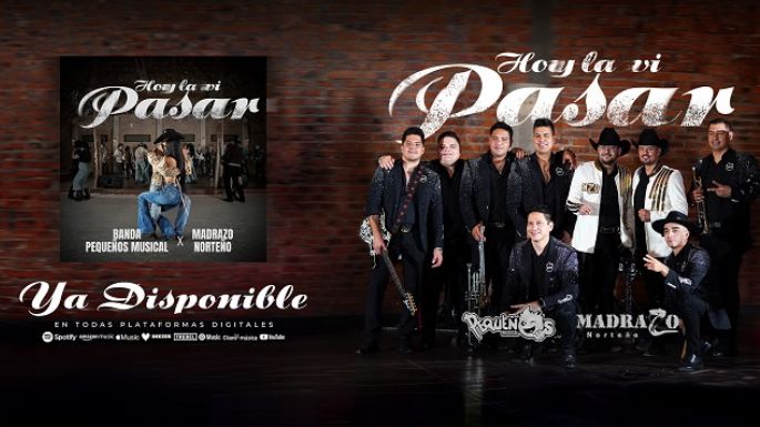 Pequeños Musical y Madrazo Norteño reviven tema de Rocío Dúrcal