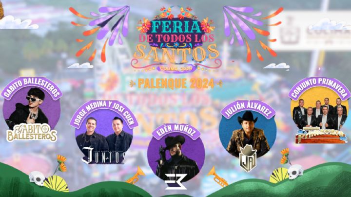 Feria de Todos los Santos 2024: Cartel completo de artistas; fechas y precios