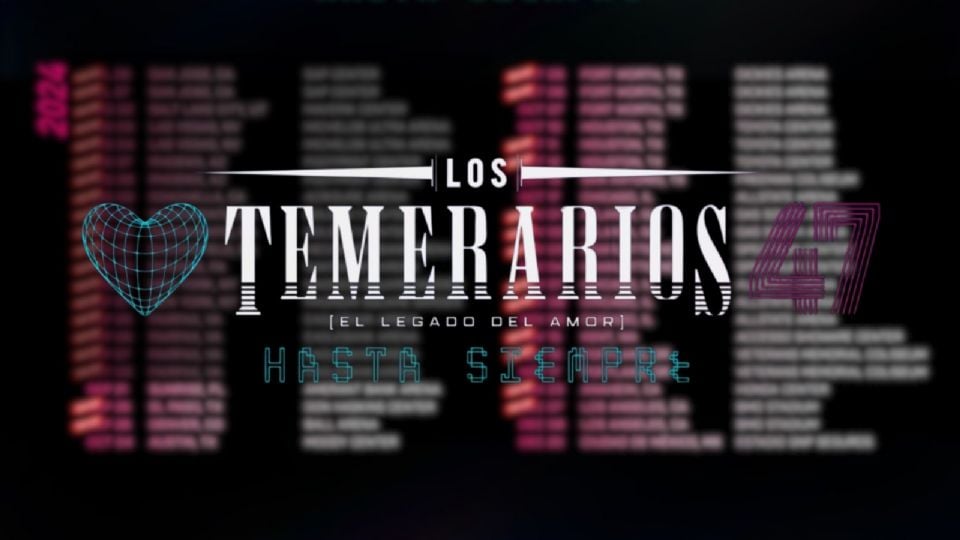 Los Temerarios anuncian nueva fecha para su último concierto en la CDMX.