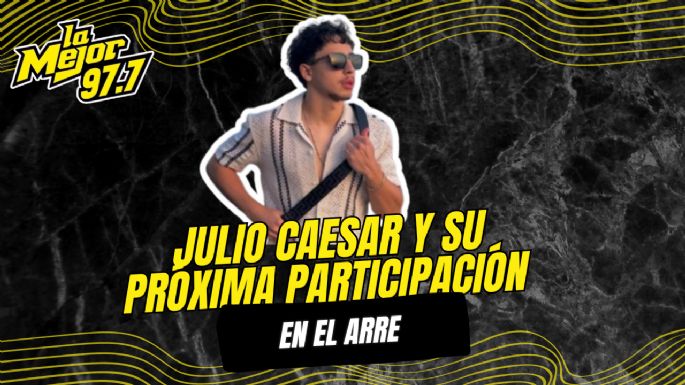 Julio Caesar revela detalles sobre su participación en el ARRE