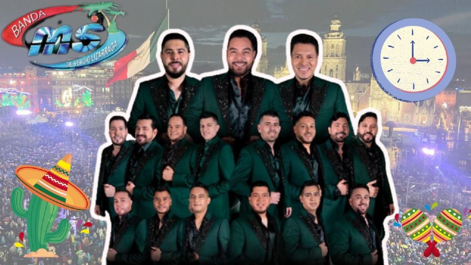 Este será el horario del concierto de Banda MS en el Grito de Independencia de la CDMX