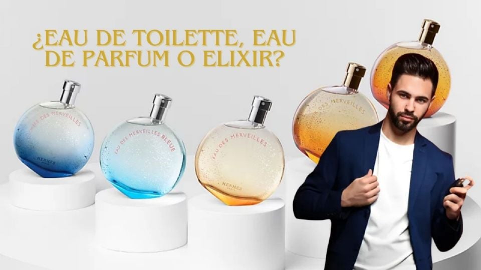 Diferencias entre Eau de Toilette, Eau de Parfum o Elixir