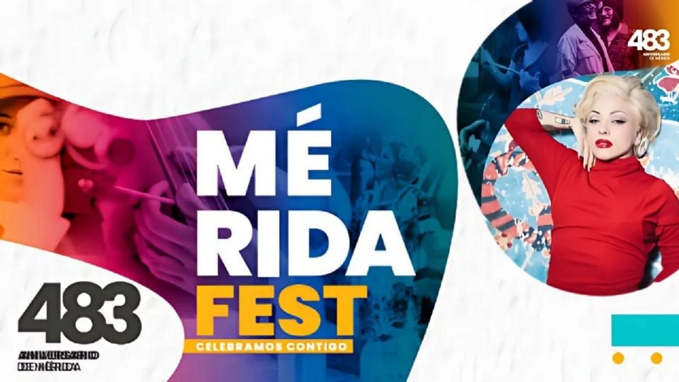 Mérida Fest 2025 Programa del fin de semana