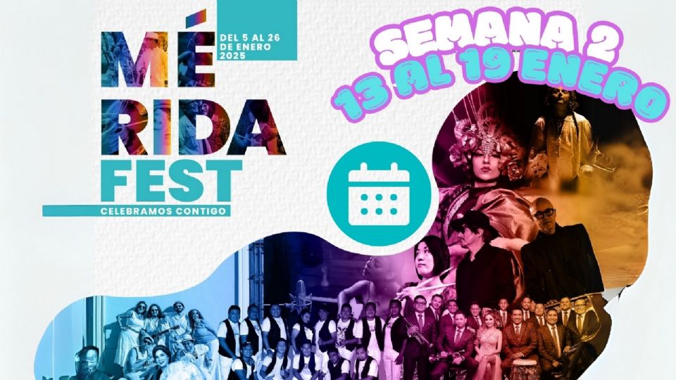 Mérida Fest 2025 Programa completo de actividades