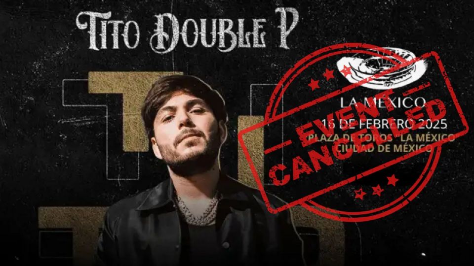 conciertos cancelados de Tito Double P