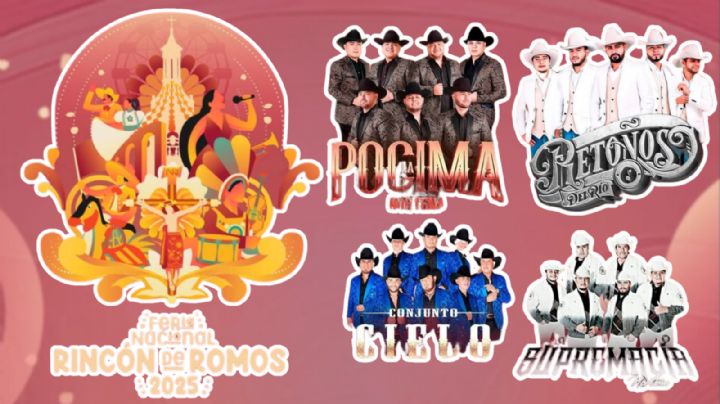 Feria Nacional Rincón de Romos 2025: Cartelera completa de artistas que se presentarán HOY 17 de enero en el Norteño Fest