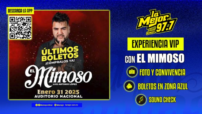 Gana una experiencia VIP para ver al Mimoso