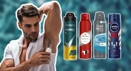 Los 5 mejores desodorantes para hombre; adiós al sudor y mal olor