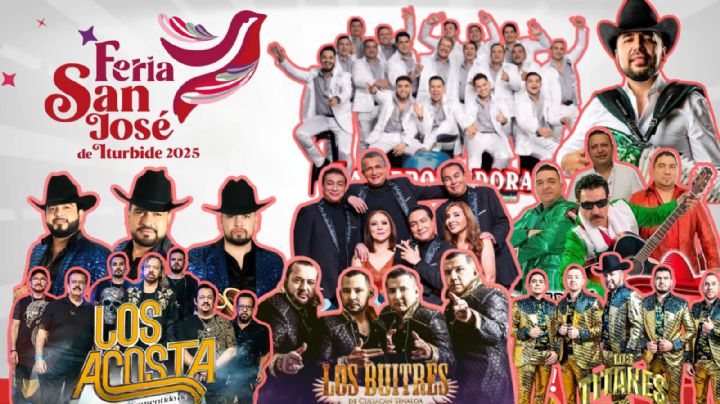 Feria San José de Iturbide 2025: Cartelera completa de artistas que se presentarán en el Teatro del Pueblo y en el Jardín Principal