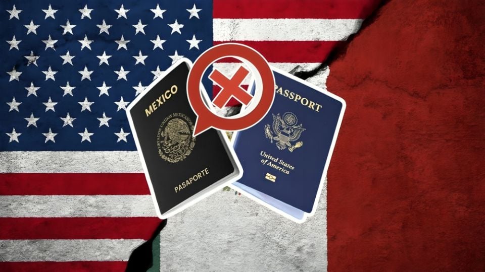 Estados Unidos prohíbe la entrada de turistas mexicanos