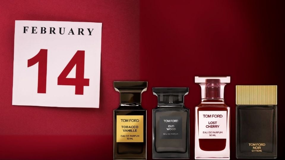 Perfumes de Tom Ford para usar el 14 de febrero