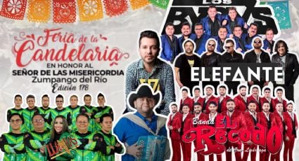 Feria de la Candelaria Zumpango del Río 2025: Cartelera completa de artistas que darán concierto en Guerrero