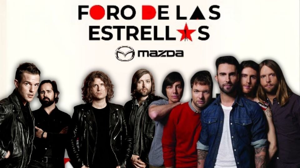 Foro de las estrellas Mazda en la FNSM recibirá a Maroon 5 y The Killers