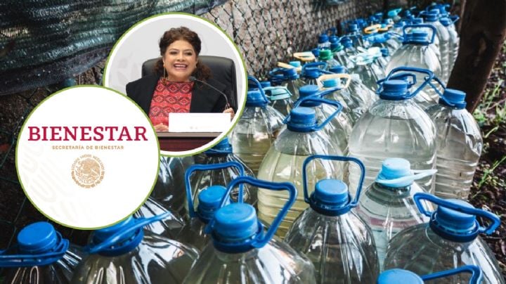 Solo con Bienestar, aquí puedes comprar garrafones de agua potable por 5 pesos