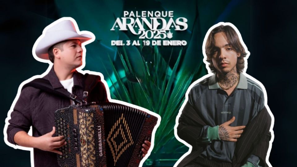 Artistas que se presentarán en el Palenque Arandas 2025