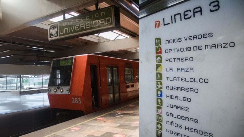 Línea 3 del metro cerrará tras modernización