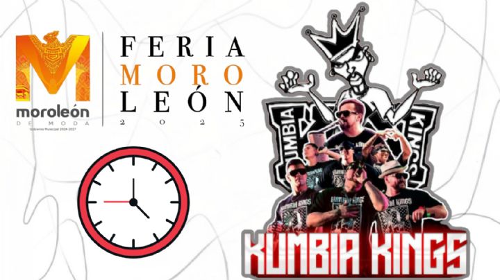Feria Moroleón 2025: ¿A qué hora empieza el concierto GRATIS de Kumbia Kings HOY 8 de enero?