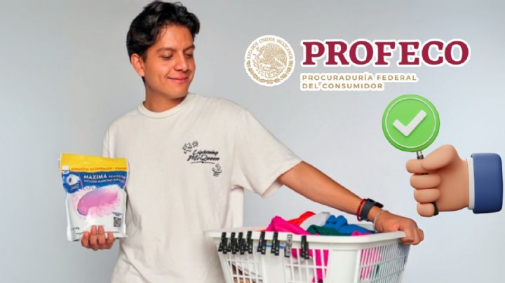 Profeco revela cuál es el mejor detergente para ropa: ¡Solo cuesta 26 pesos!