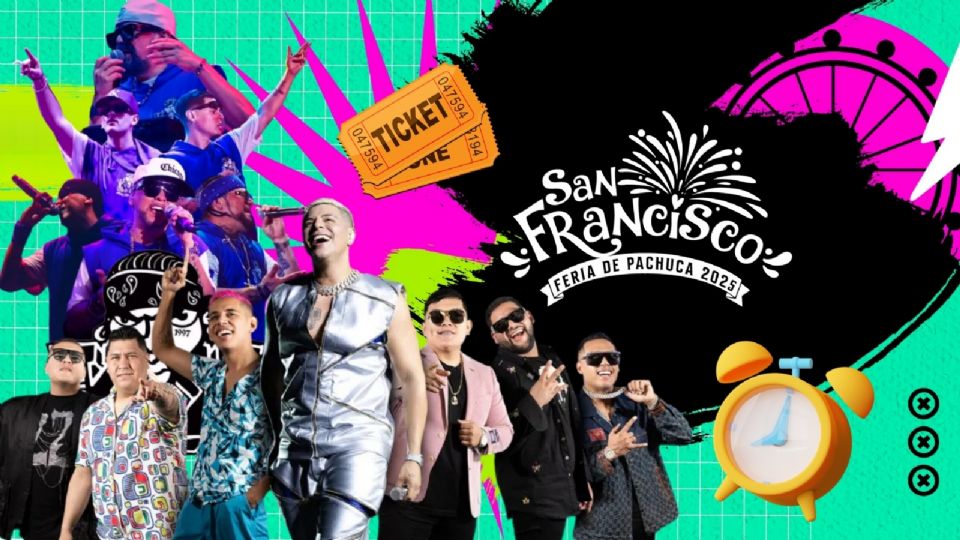 Conciertos para hoy 10 de octubre en la Feria San Francisco Pachuca 2025